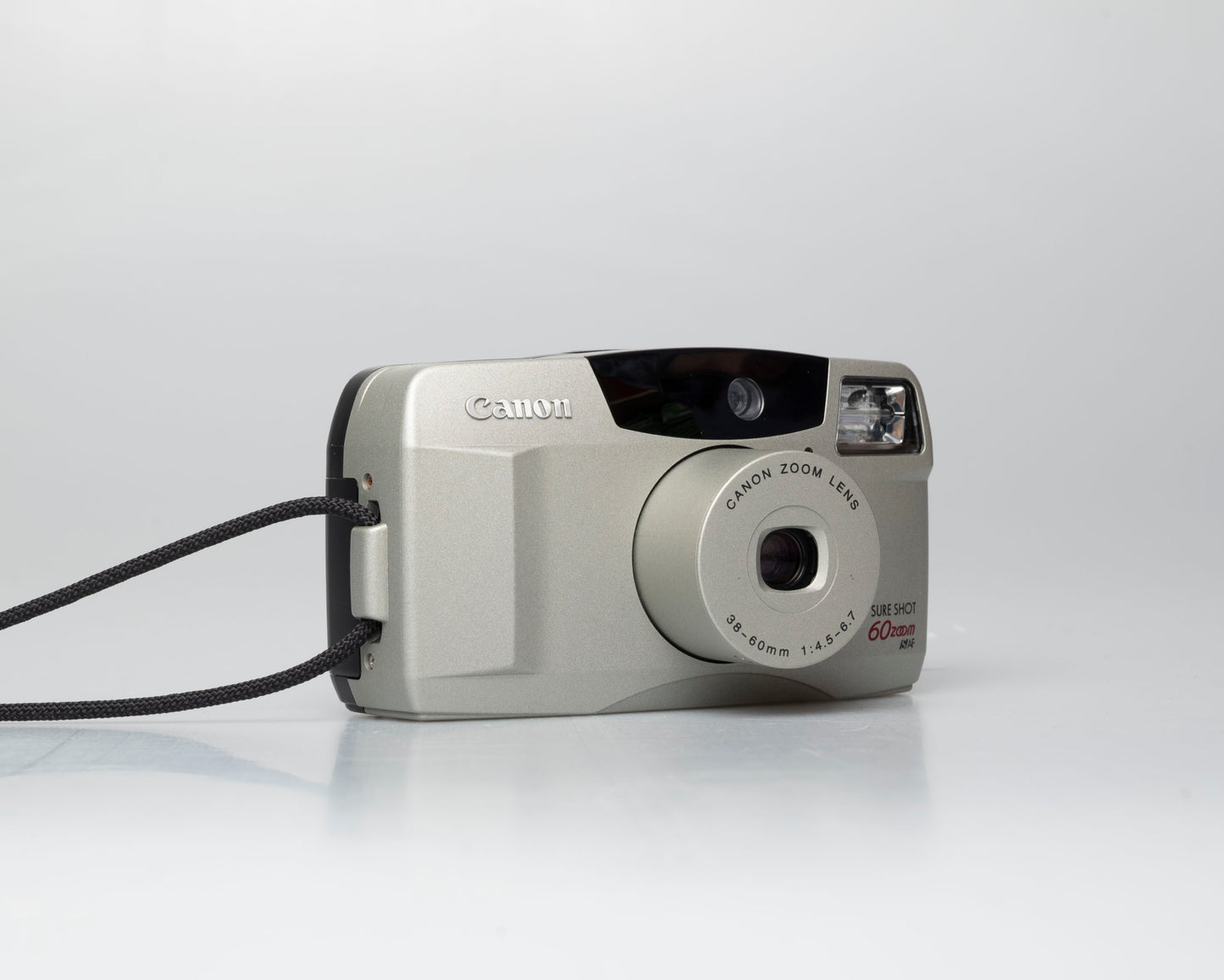 Canon Sure Shot 60 Zoom 35mm film camera w/ case (serial 47503086)