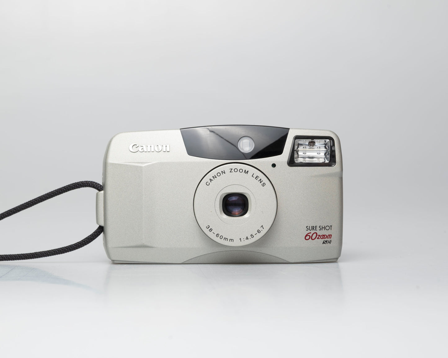Canon Sure Shot 60 Zoom 35mm film camera w/ case (serial 47503086)