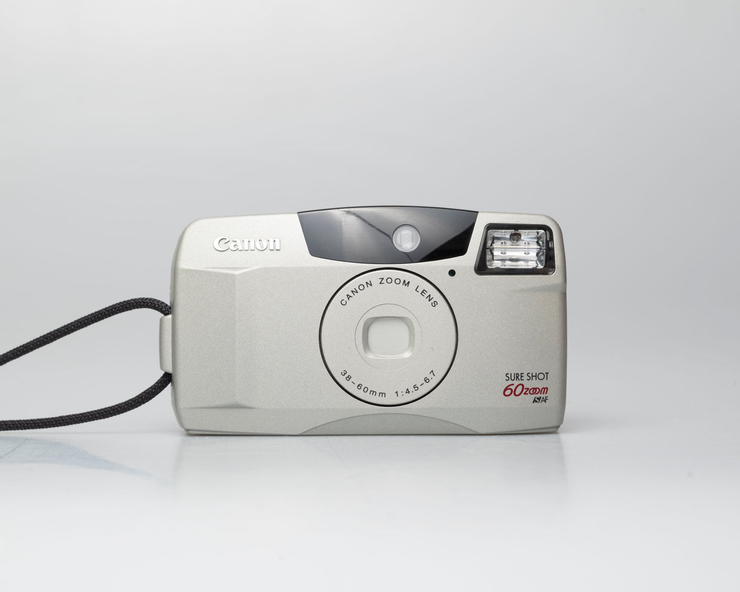 Canon Sure Shot 60 Zoom 35mm film camera w/ case (serial 47503086)