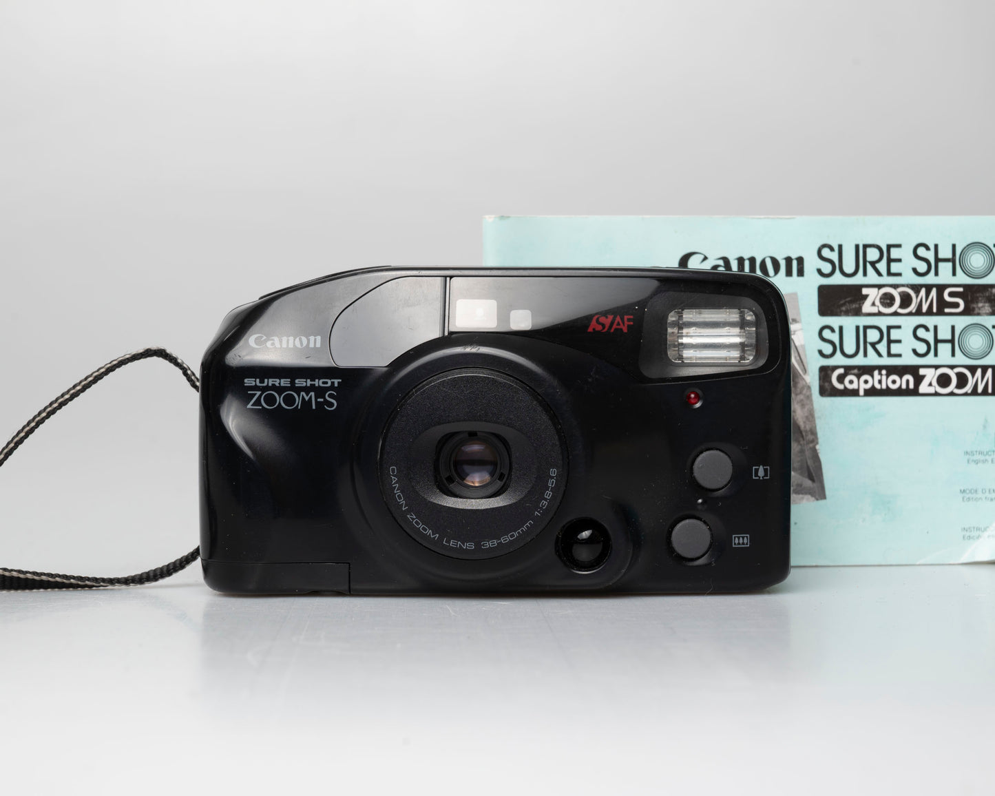 Canon Sure Shot Zoom S 35mm camera w/ manual (serial 3931088)