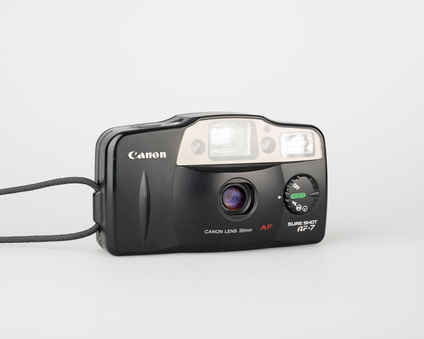 Canon Sure Shot AF-7 35mm camera w/ case (serial 1540173)