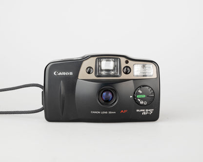 Canon Sure Shot AF-7 35mm camera w/ case (serial 1540173)