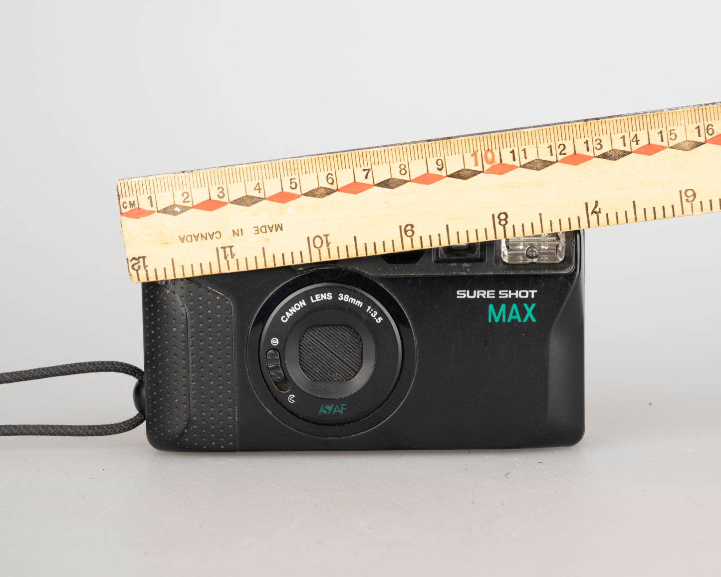 Appareil photo argentique Canon Sure Shot Max 35 mm avec étui (série 34512042)