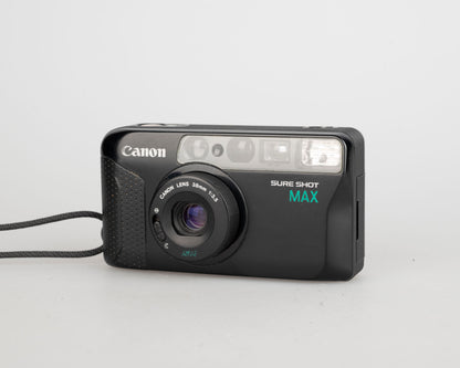 Appareil photo argentique Canon Sure Shot Max 35 mm avec étui (série 34512042)