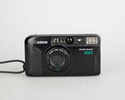 Appareil photo argentique Canon Sure Shot Max 35 mm avec étui (série 34512042)