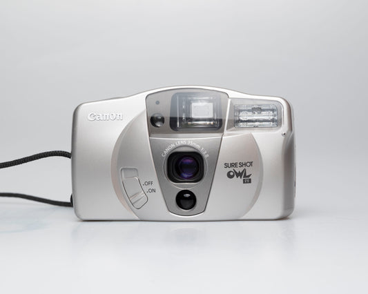 Canon Sure Shot Owl PF 35mm film camera (serial 4851657)