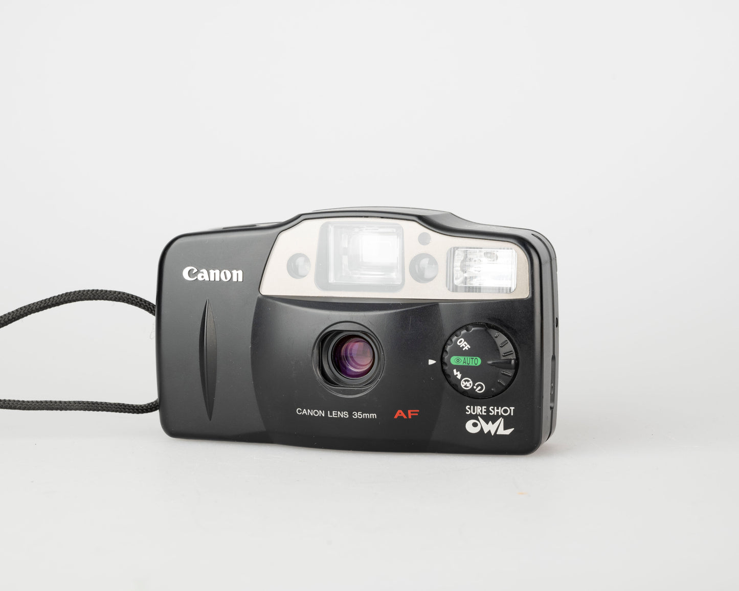 Canon Sure Shot Owl 35mm camera w/ case (serial 3642342)