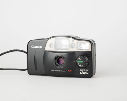 Canon Sure Shot Owl 35mm camera w/ case (serial 3642342)