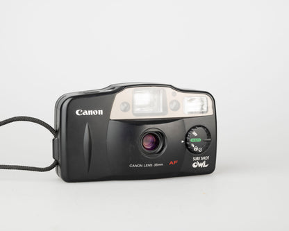 Canon Sure Shot Owl 35mm camera w/ case (serial 3642342)