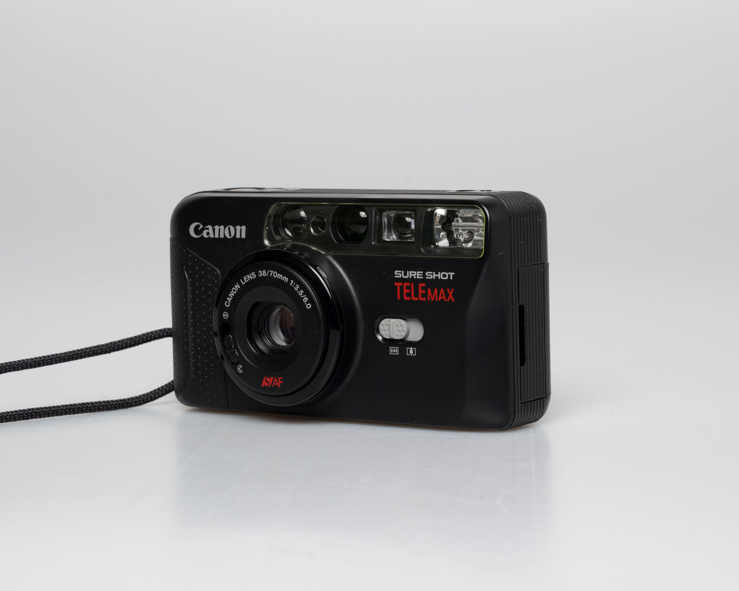 Canon Sure Shot Tele Max 35mm film camera w/ case (serial 6759851) | film🎞tested