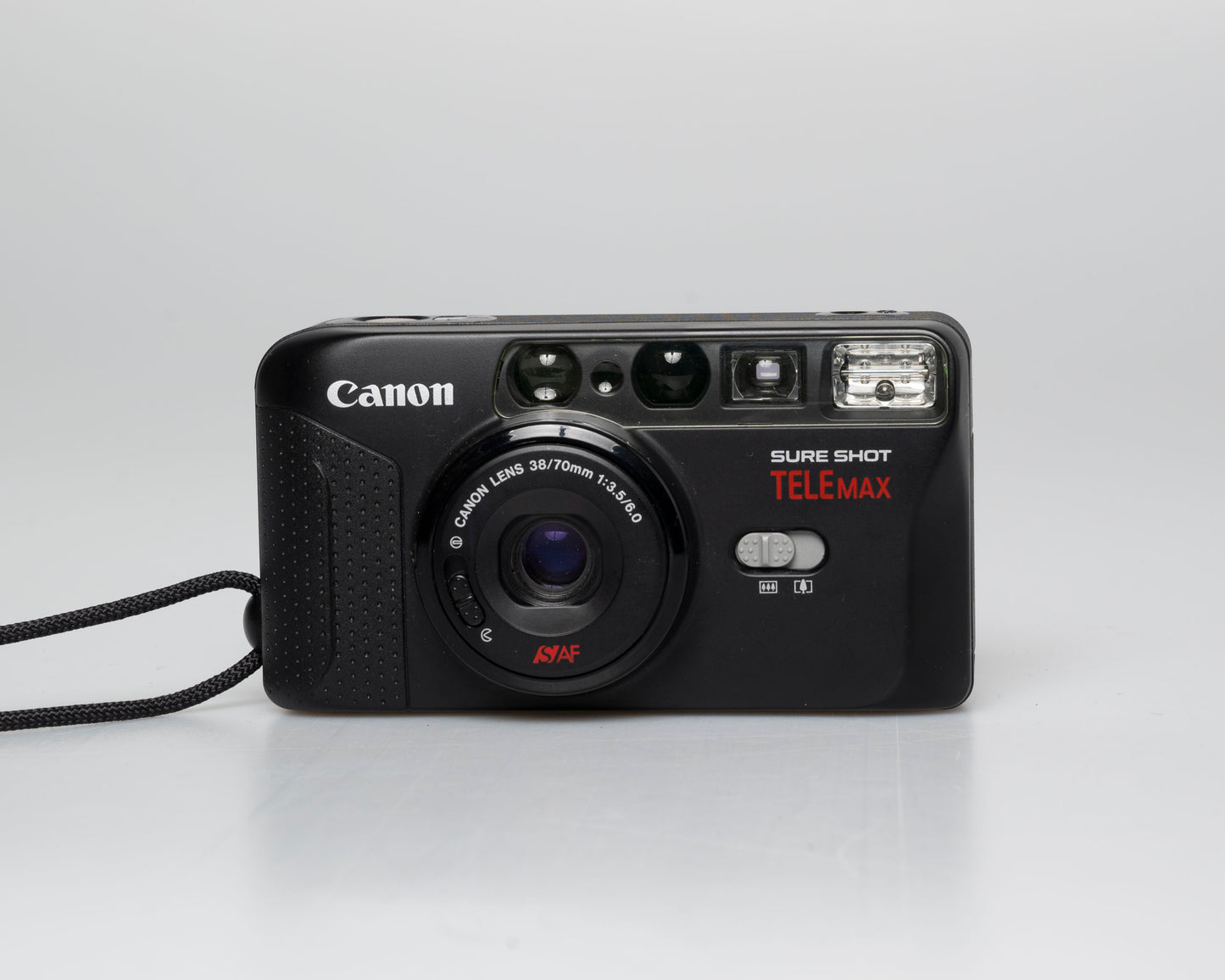 Canon Sure Shot Tele Max 35mm film camera w/ case (serial 6759851) | film🎞tested