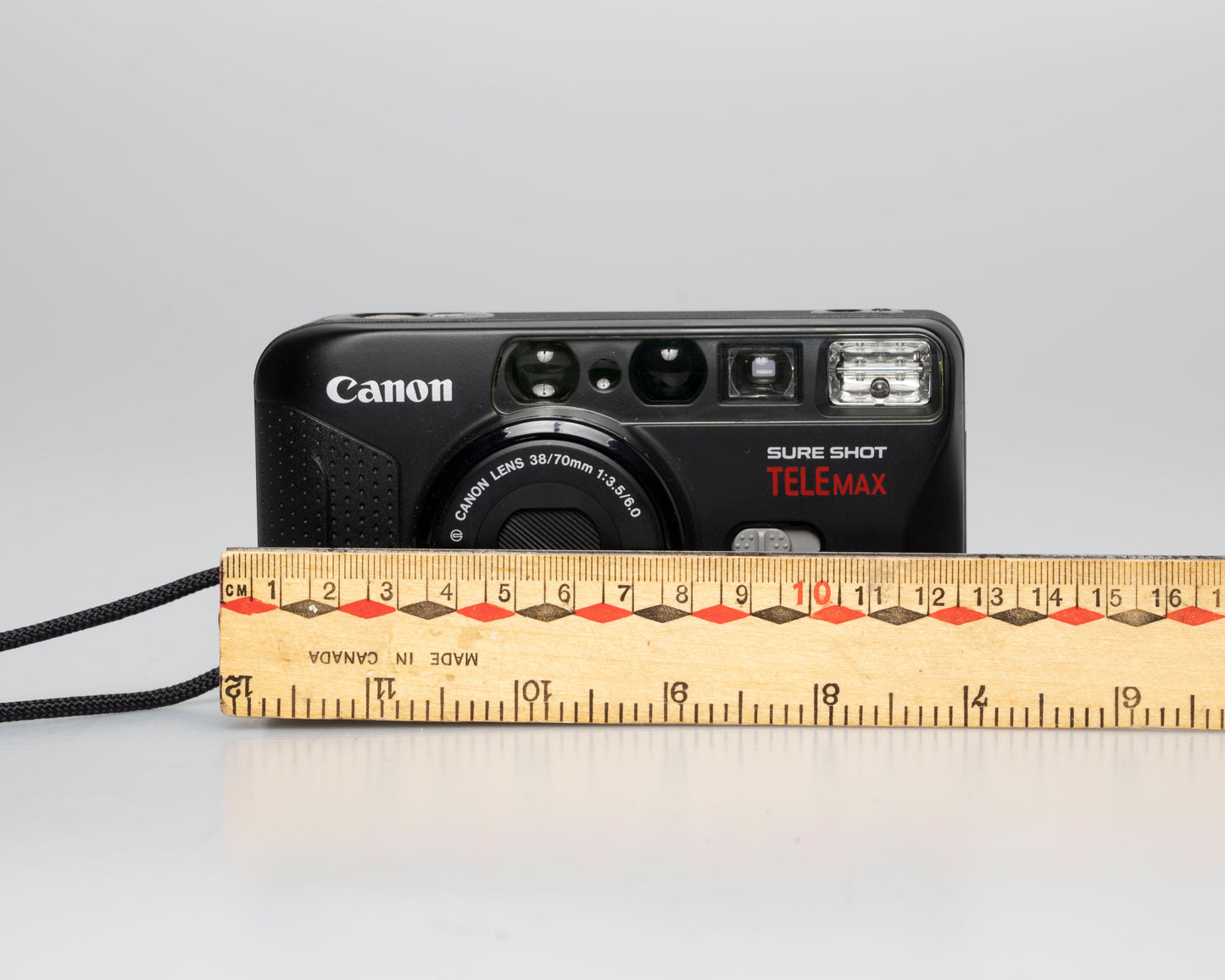 Canon Sure Shot Tele Max 35mm film camera w/ case (serial 6759851) | film🎞tested