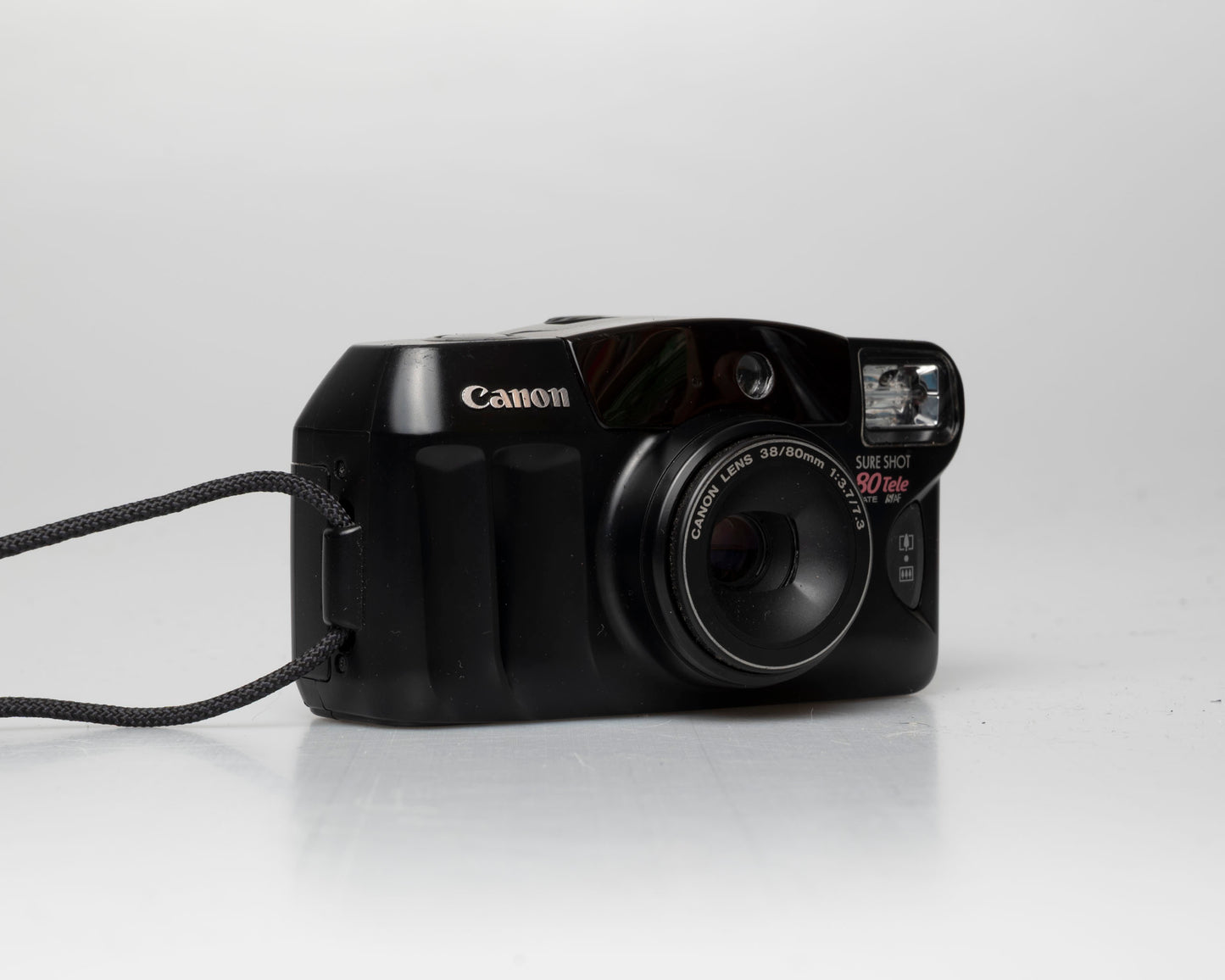 Canon Sure Shot 80 Tele 35mm camera w/ case (serial 9413109)