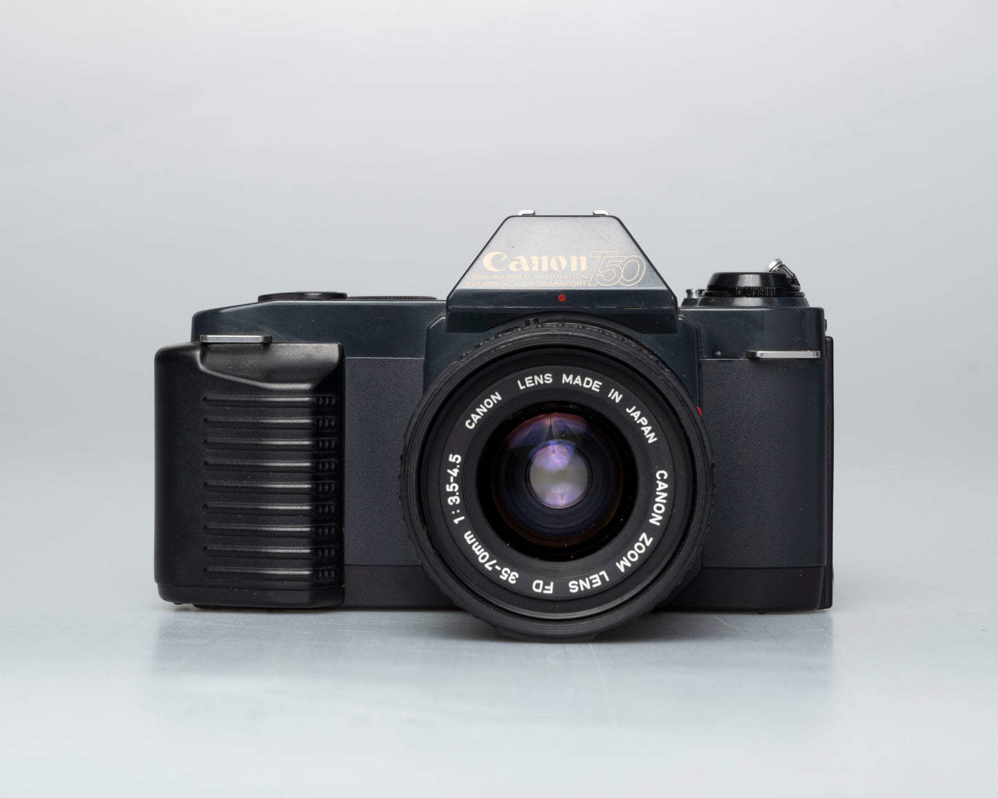 Appareil photo reflex Canon T50 35 mm avec objectif FD 35-70 mm + étui (série 1992261)