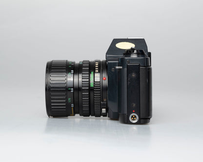 Appareil photo reflex Canon T50 35 mm avec objectif FD 35-70 mm + étui (série 1992261)