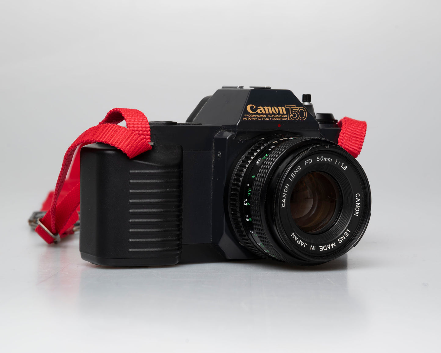 Canon T50 left angle