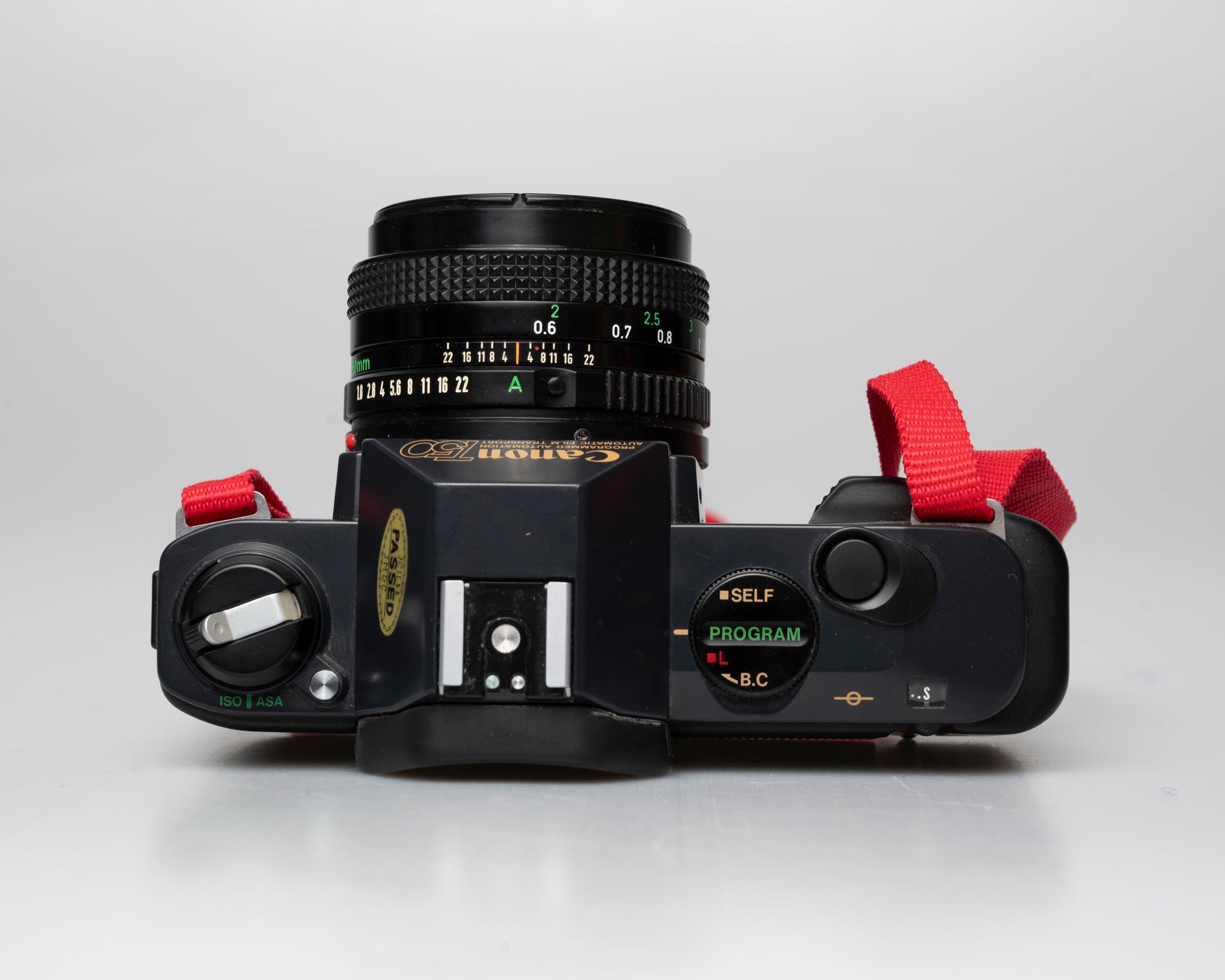 Canon T50 top