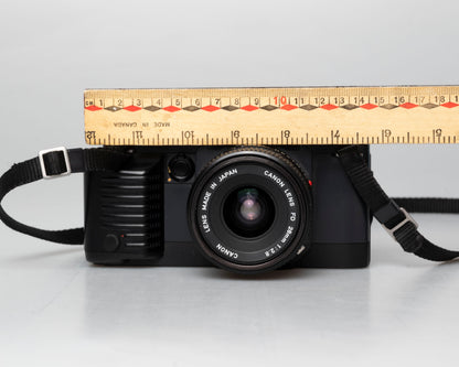 Canon T70 35mm SLR with FD 28mm f2.8 lens (serial 1989948) | film🎞tested