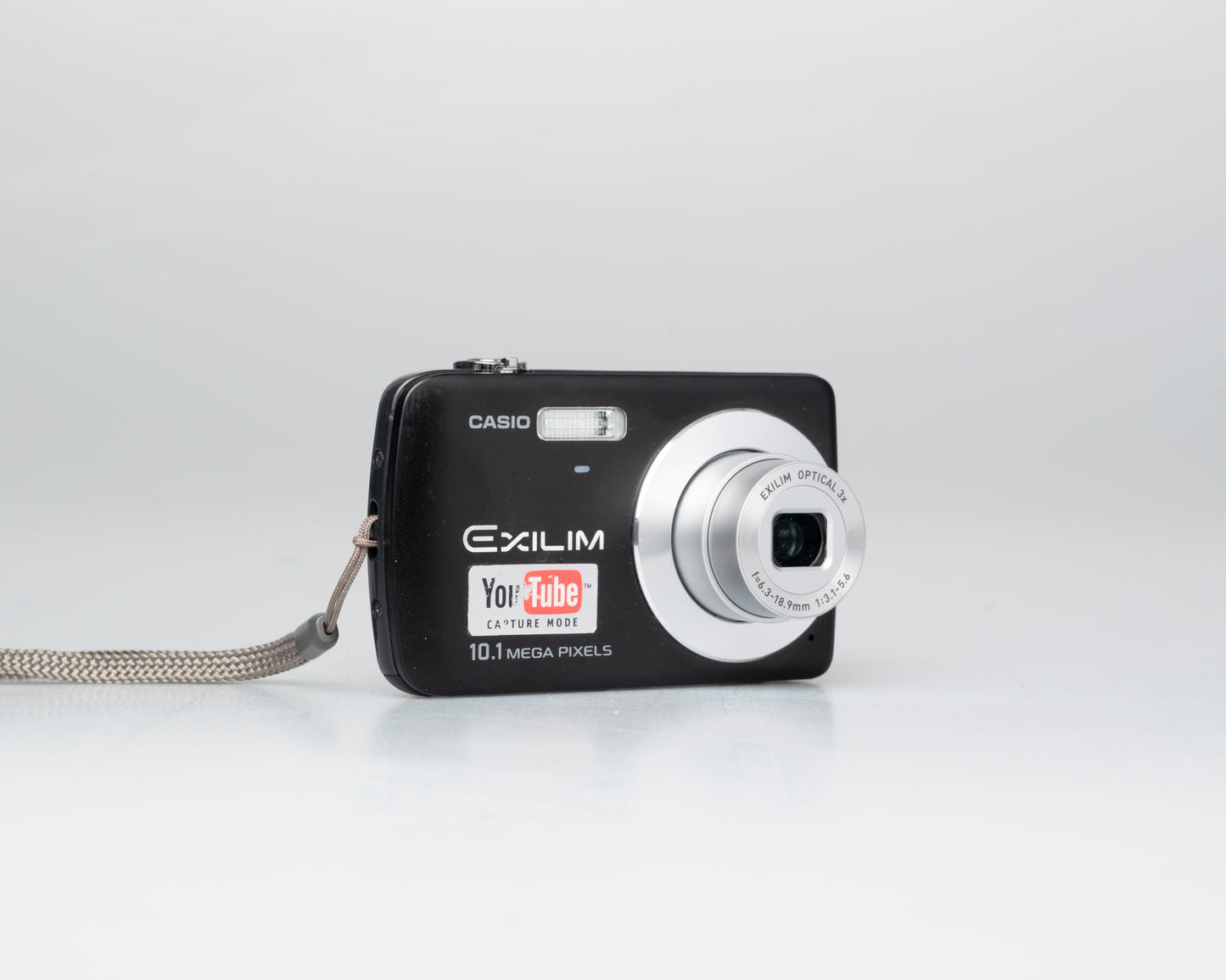 Casio Exilim EX-Z33 10.1 MP CCD sensor digicam w/ battery + charger + 4GB SD card (serial 31026449A)