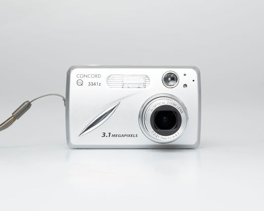 Concord Eye Q 3341z digicam w/ 1GB SD card (serial AE1010110)