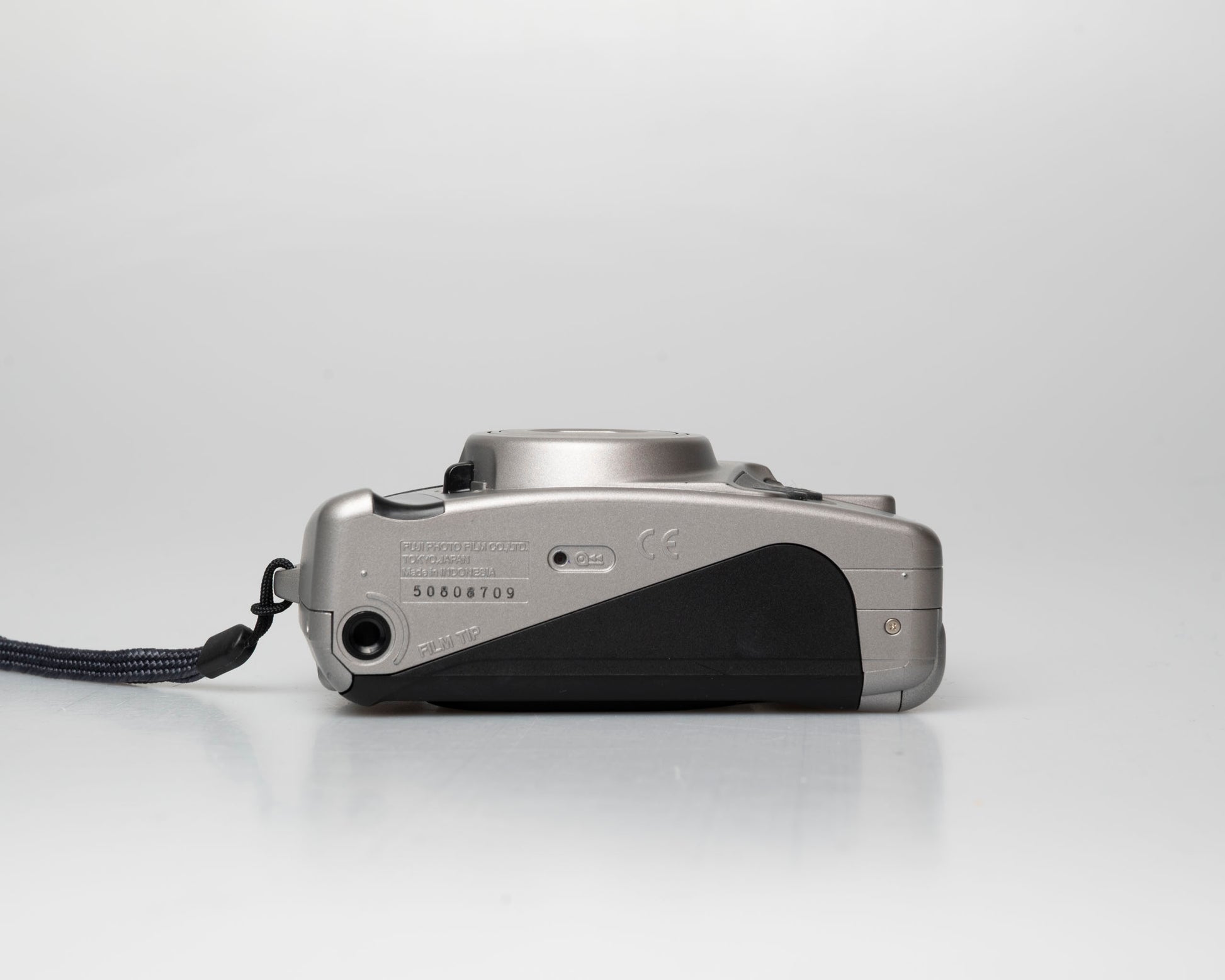 Fuji Discovery S290S Zoom 35mm point-and-shoot camera; bottom