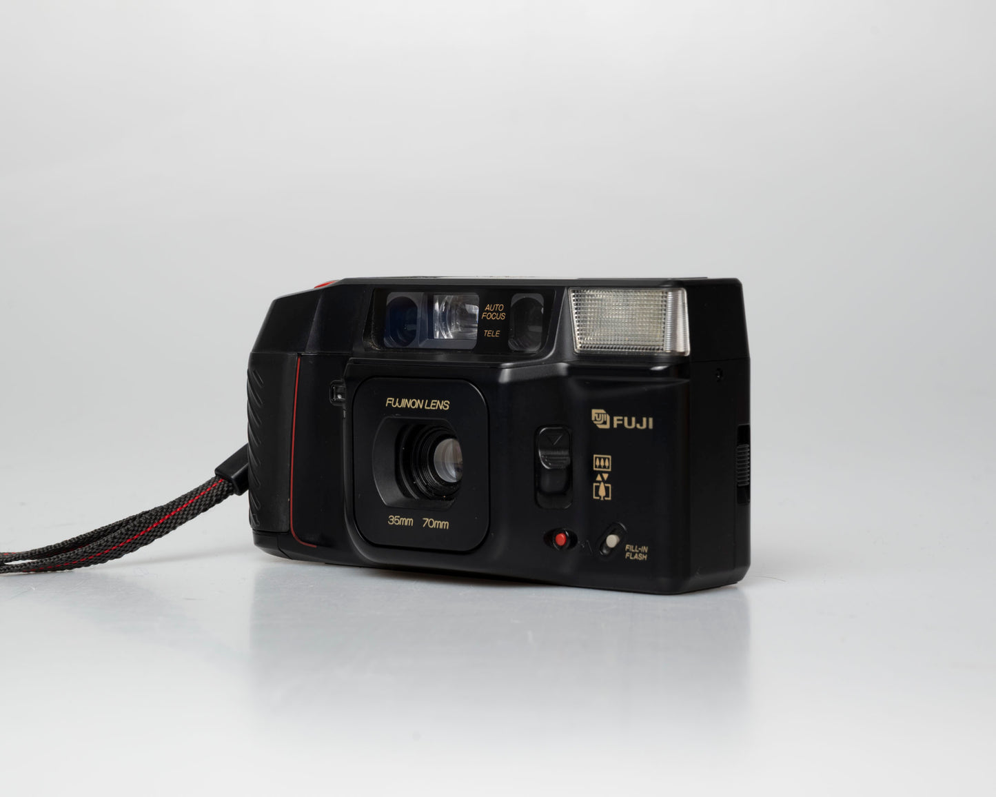 Fuji DL-400 Tele dual lens 35mm camera (serial 31100107)