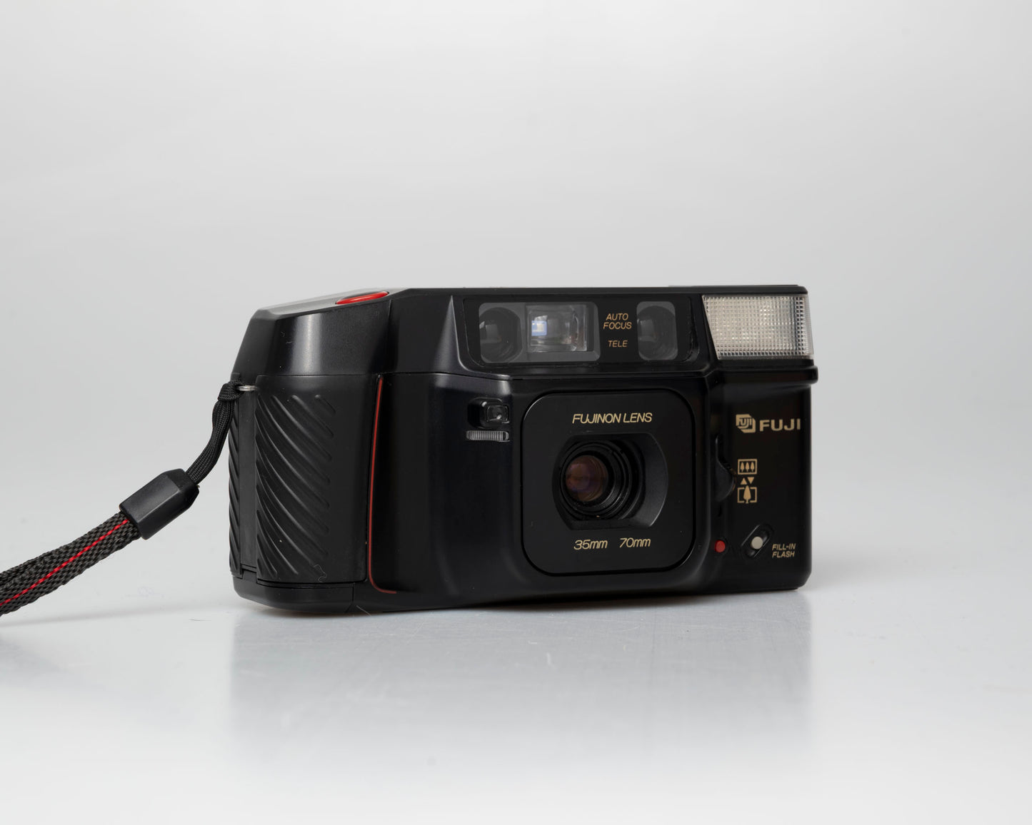 Fuji DL-400 Tele dual lens 35mm camera (serial 31100107)