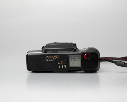 Fuji DL-400 Tele dual lens 35mm camera (serial 50400129)