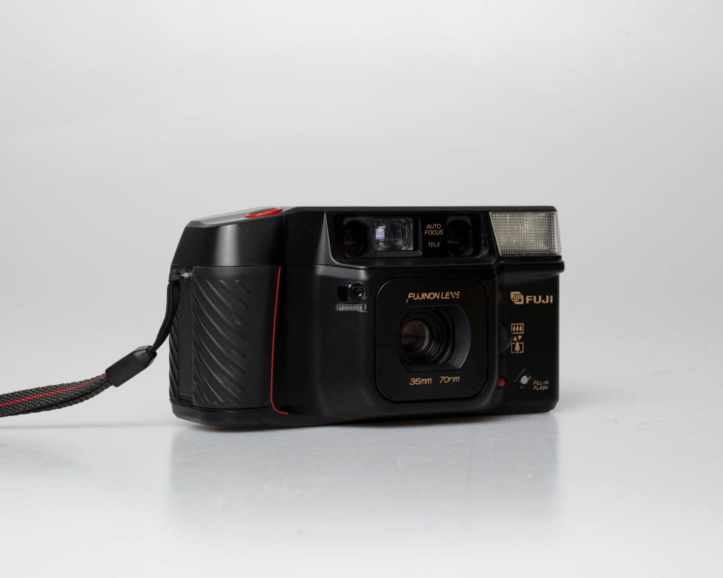 Fuji DL-400 Tele dual lens 35mm camera (serial 50400129)