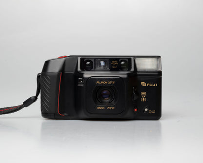 Fuji DL-400 Tele dual lens 35mm camera (serial 50400129)