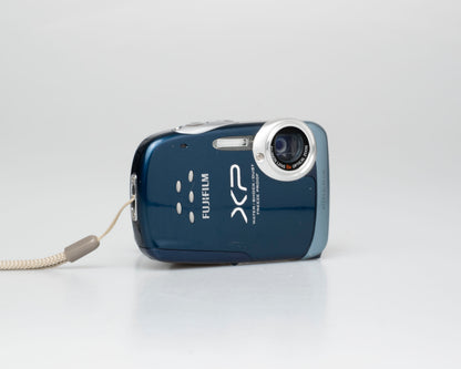 Fujifilm Finepix XP10 waterproof digicam w/ 12 MP CCD sensor + battery + charger + 8GB SD card (serial OSC21004)