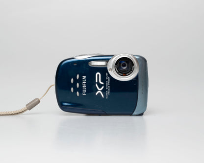 Fujifilm Finepix XP10 waterproof digicam w/ 12 MP CCD sensor + battery + charger + 8GB SD card (serial OSC21004)