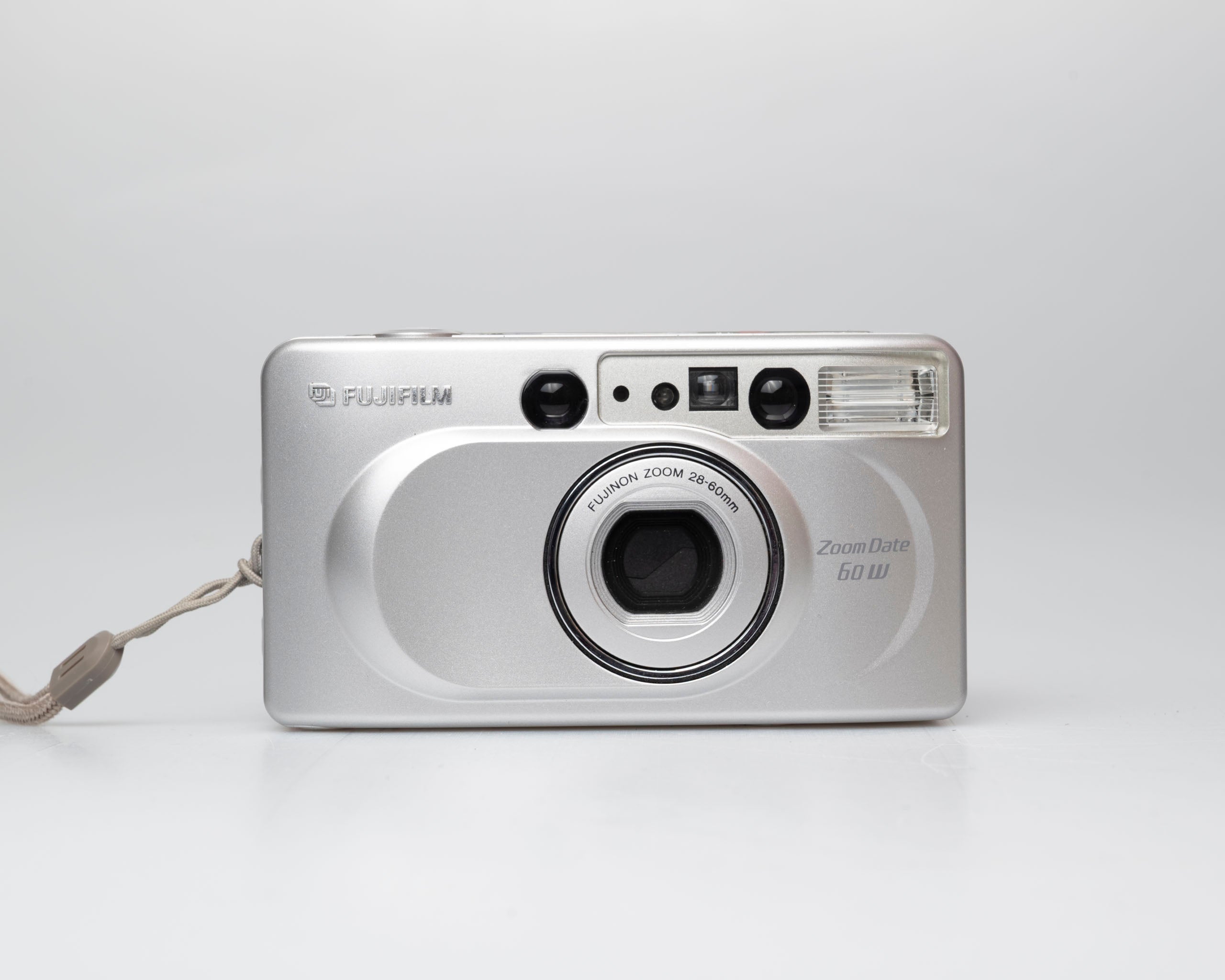 Fujifilm Zoom Date 60W 35mm camera w/ case + manual (serial