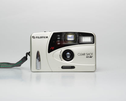 Fujifilm Clear Shot 60 AF 35mm film camera w/ case (serial 4054499)