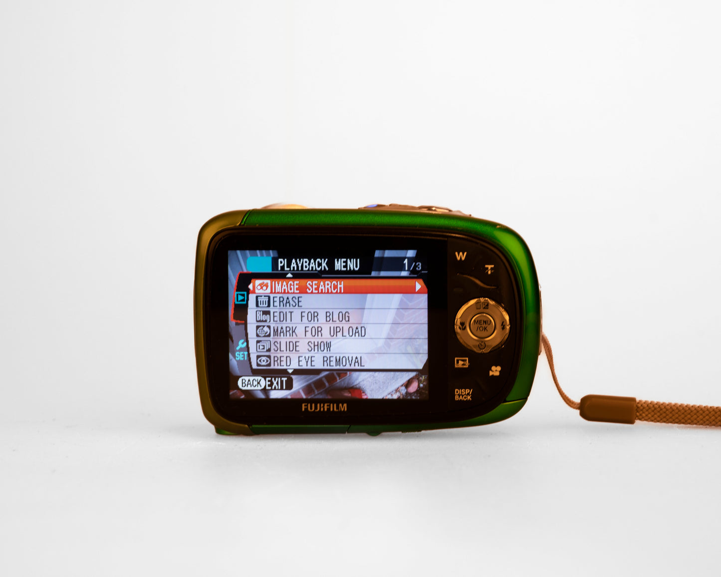 Appareil photo numérique étanche Fujifilm Finepix XP10 avec capteur CCD de 12 MP avec boîte + 2 piles + chargeur + carte SD de 2 Go
