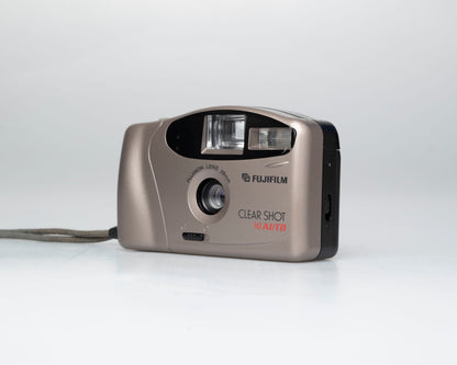 Fujifilm Clear Shot 10 Auto 35mm film camera w/ case (serial 4011813)