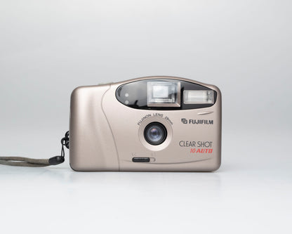 Fujifilm Clear Shot 10 Auto 35mm film camera w/ case (serial 4011813)