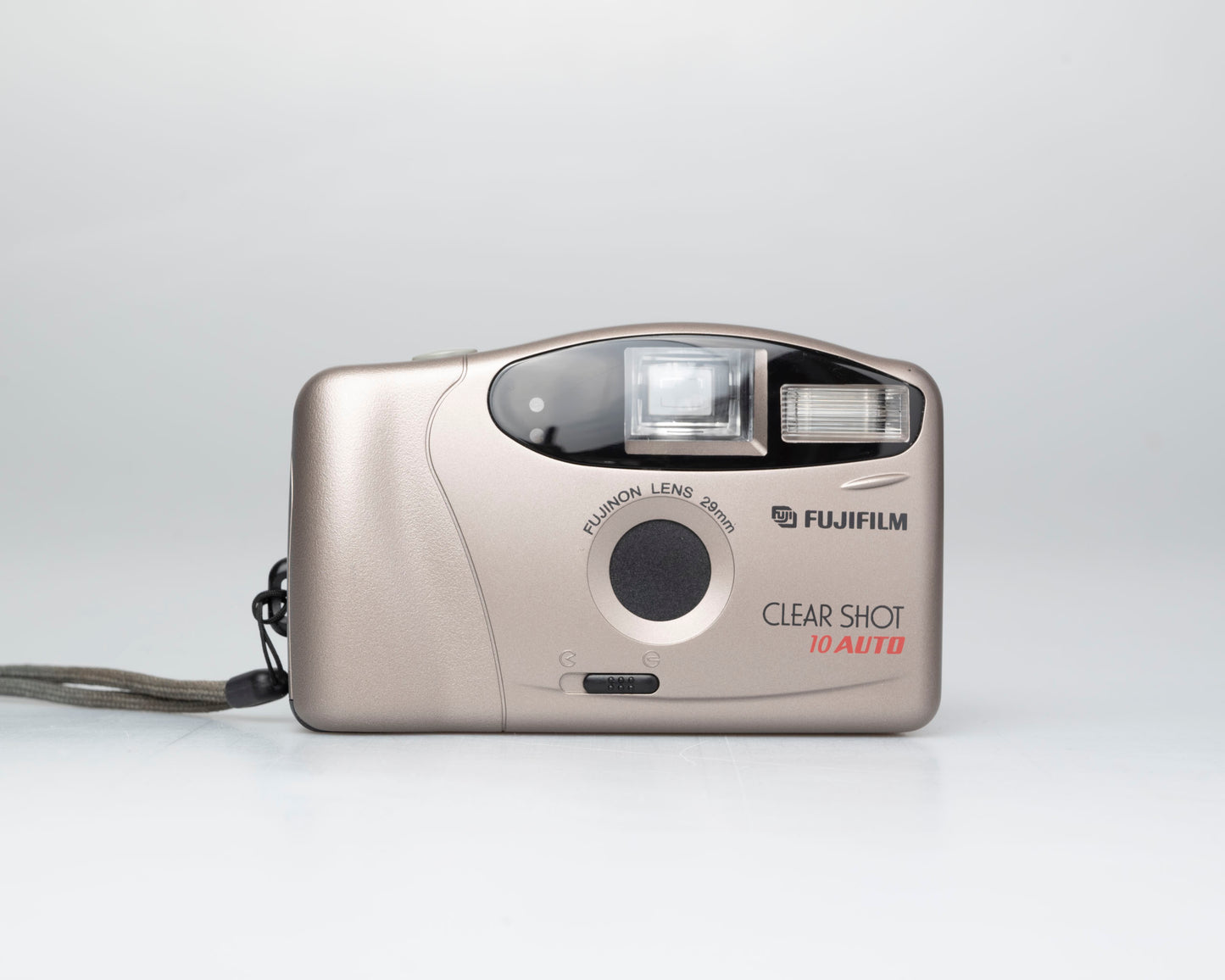 Fujifilm Clear Shot 10 Auto 35mm film camera w/ case (serial 4011813)