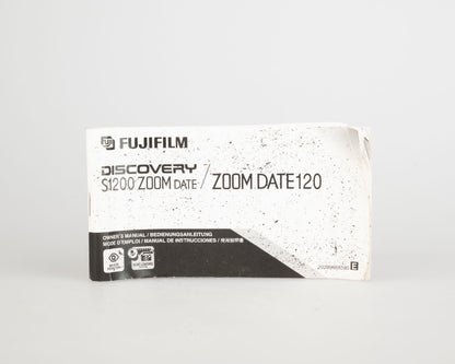 Fujifilm Discovery S1200 Zoom Date w/ case + manual