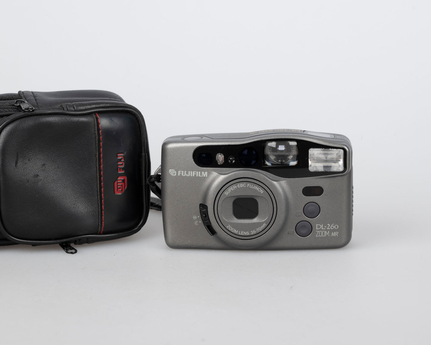 Fujifilm DL-260 Zoom MR 35mm camera w/ case (serial 80706760)