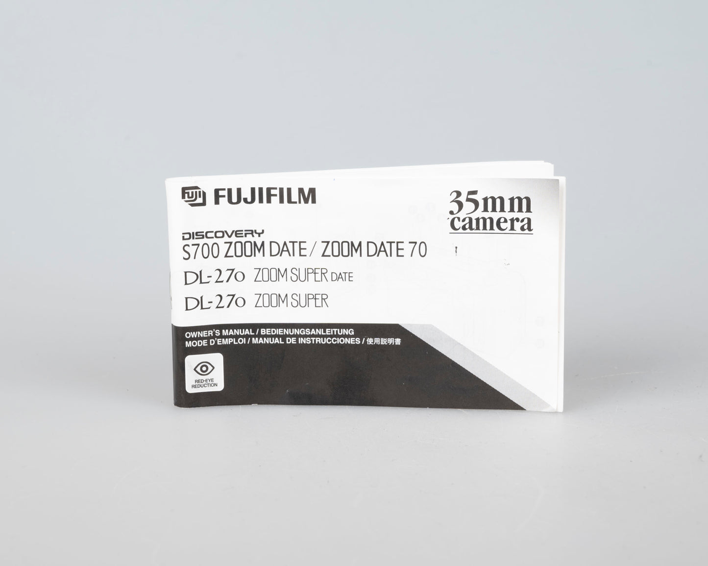 Appareil photo Fujifilm DL-270 Zoom Super 35 mm avec boîte, étui et manuel (série 4990959)