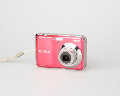 Appareil photo numérique Fujifilm Finepix AV250 avec capteur CCD 16 MP + carte SD 2 Go (utilise des piles AA)