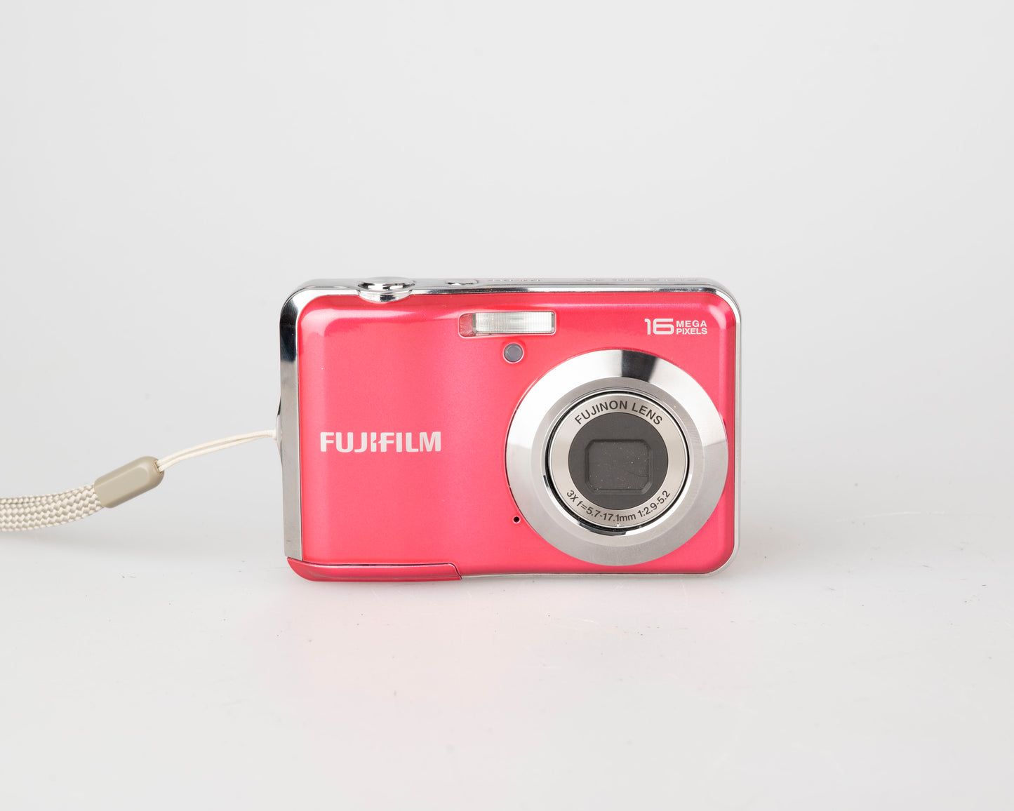 Appareil photo numérique Fujifilm Finepix AV250 avec capteur CCD 16 MP + carte SD 2 Go (utilise des piles AA)