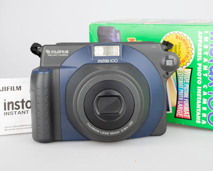 Appareil photo instantané Fujifilm Instax Wide 100 avec boîte d'origine et manuel
