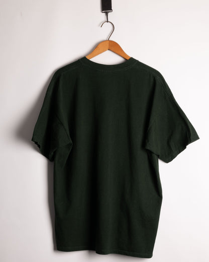 T-shirt BOCA vert forêt - fabriqué au Canada - grand