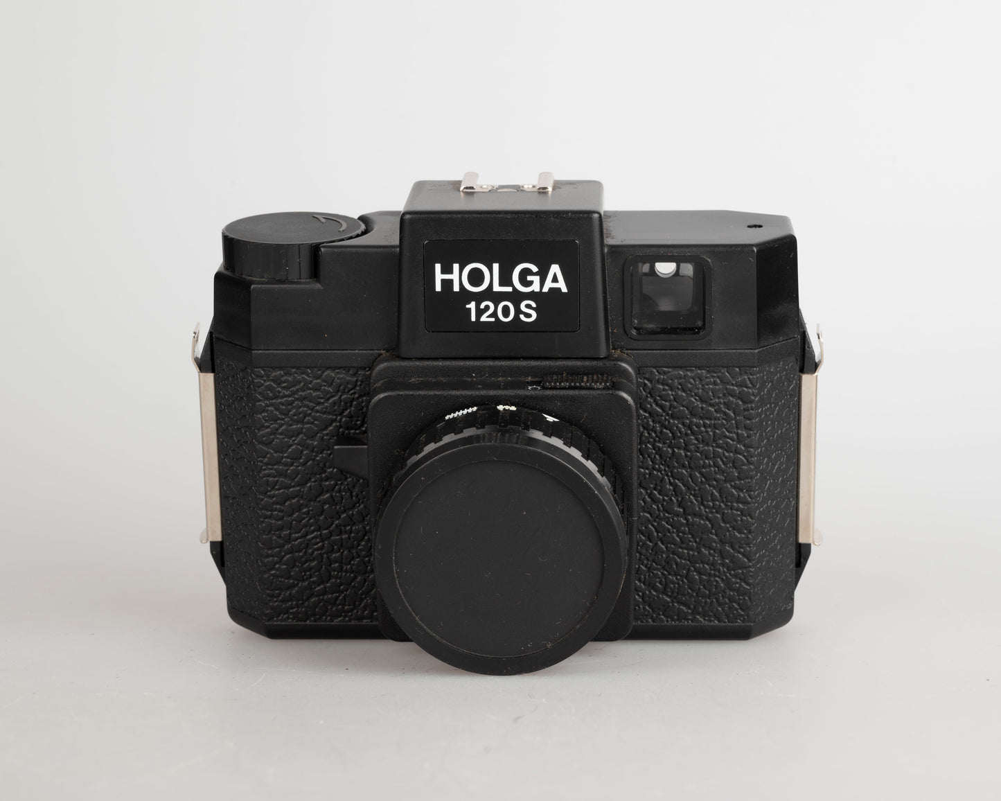 Vintage Holga 120S medium format camera w/ original box, strap, and lens cap