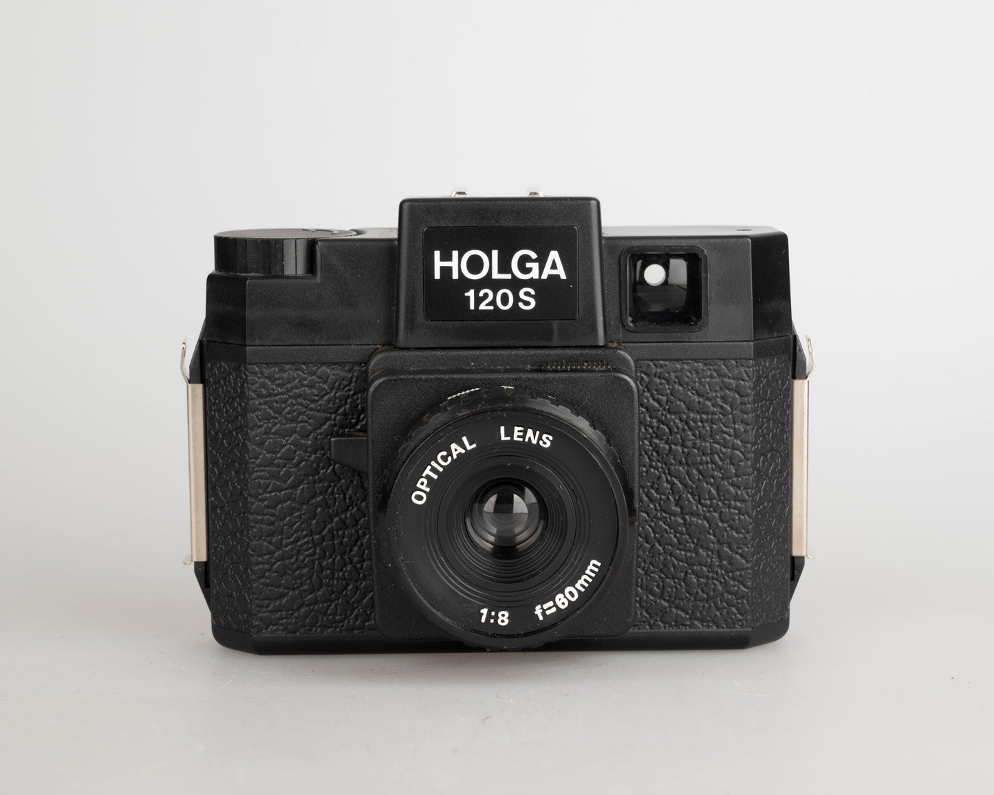 Vintage Holga 120S medium format camera w/ original box, strap, and lens cap