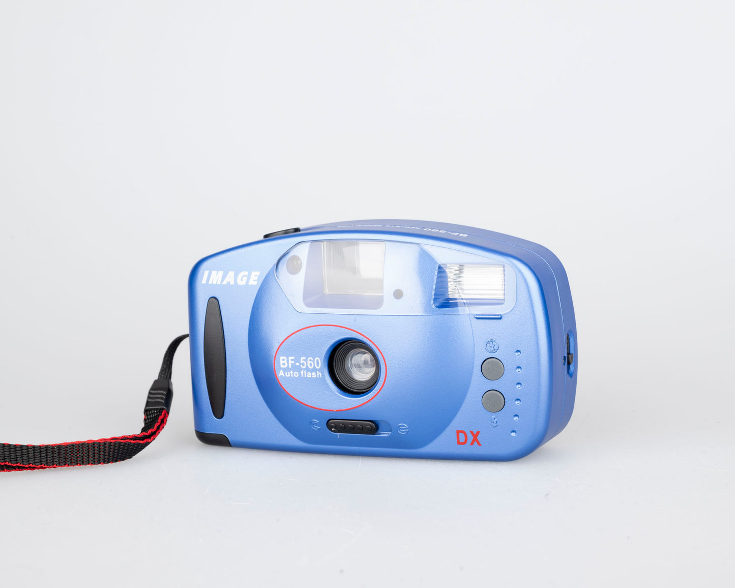 Image BF-560 35mm camera w/ original box, case, and manual (serial 3073893)