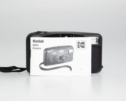Appareil photo Kodak KB20 35mm avec manuel d'utilisation (série 4484799)