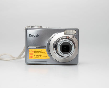 Kodak EasyShare C813 8.2 MP digicam w/ original box + manual + 4GB SD card (serial KCGHRB2711936)